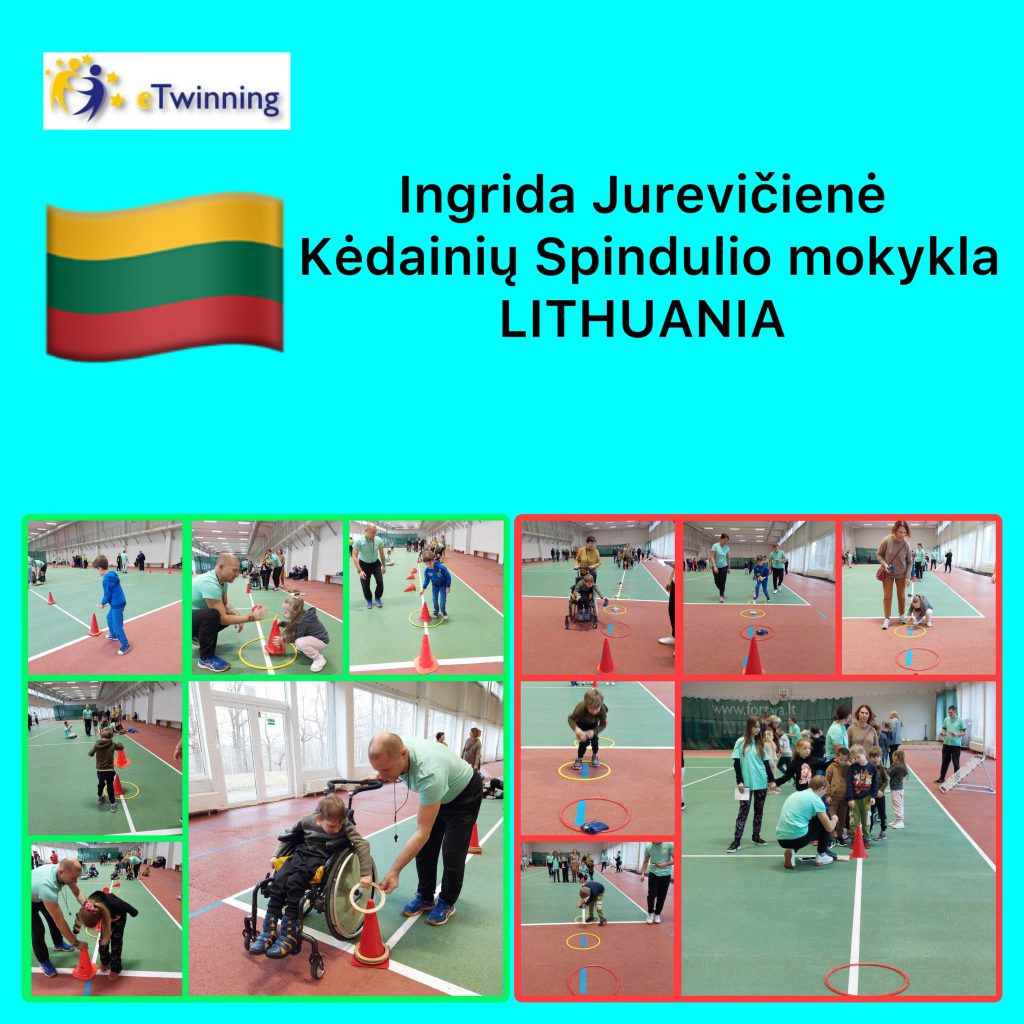 eTwinning project “Our Special skills”. Activity: Groos Motor Skills in sports by Iraida - Illustrated by Iraida Čerenkova - Ourboox.com
