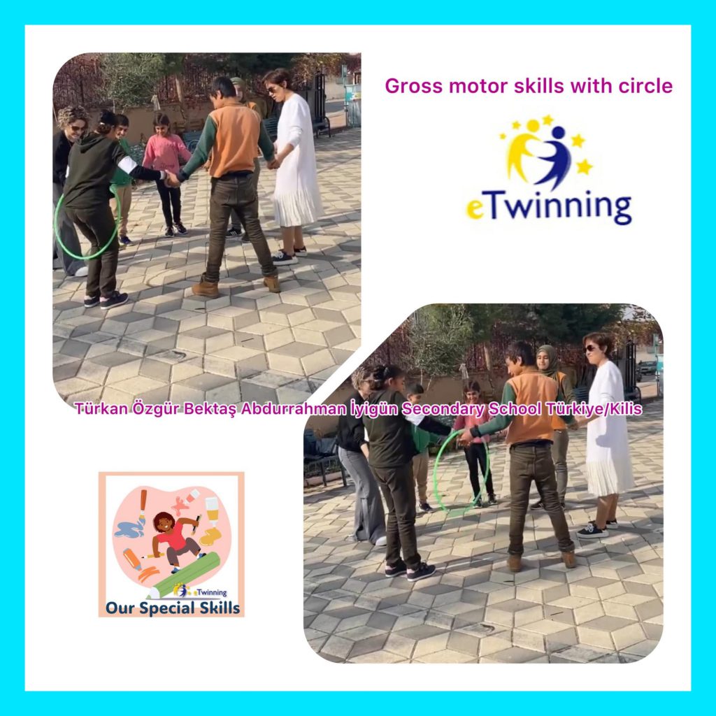 eTwinning project “Our Special skills”. Activity: Groos Motor Skills in sports by Iraida - Illustrated by Iraida Čerenkova - Ourboox.com