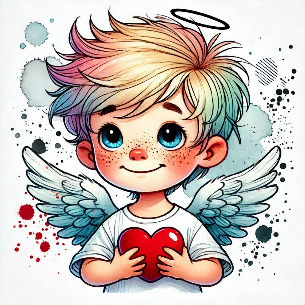 Школа янголів by Larysa - Illustrated by Учні початкових класів Ужгородського ліцею №3 - Ourboox.com