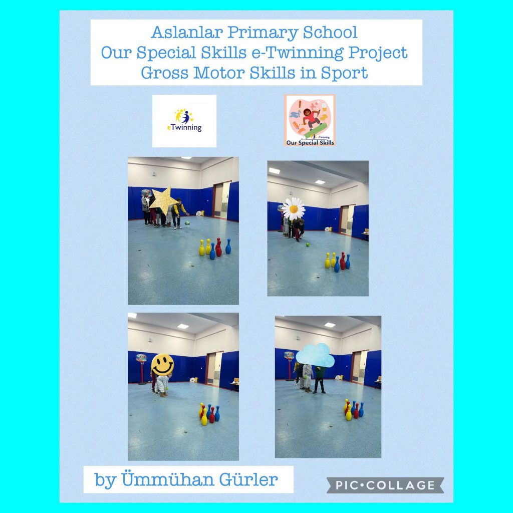 eTwinning project “Our Special skills”. Activity: Groos Motor Skills in sports by Iraida - Illustrated by Iraida Čerenkova - Ourboox.com