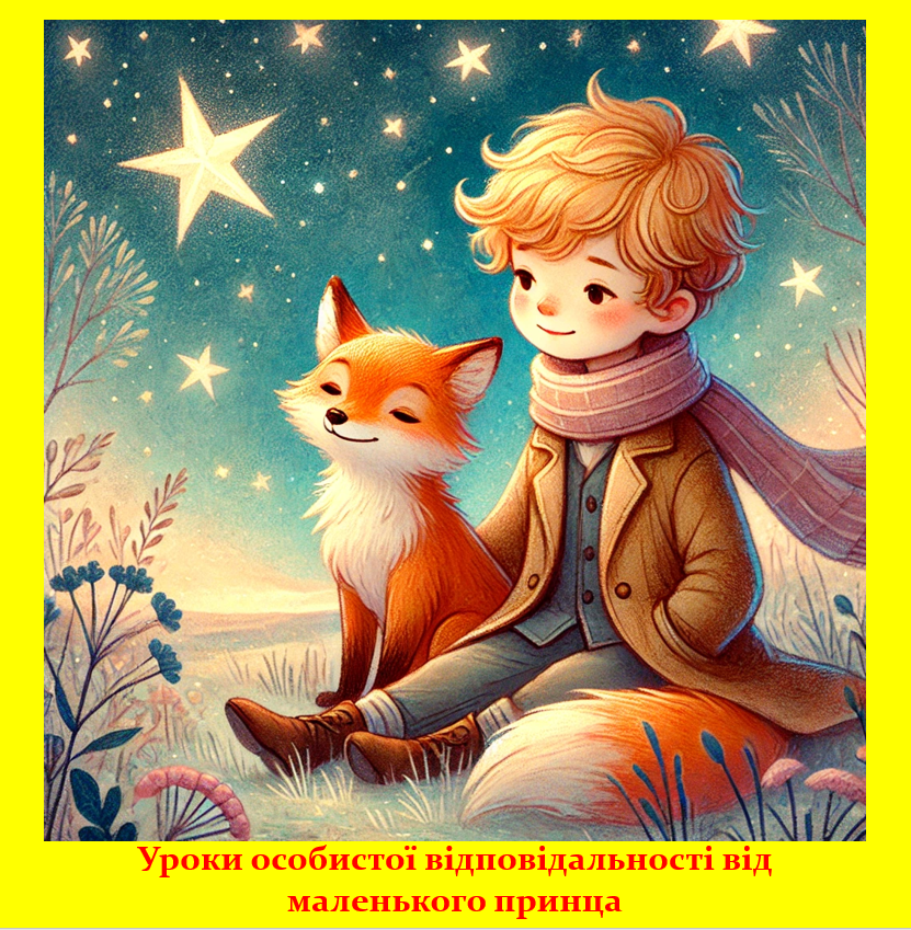 Книга для системи уроків за казкою-притчею А. де Сент-Екзюпері 