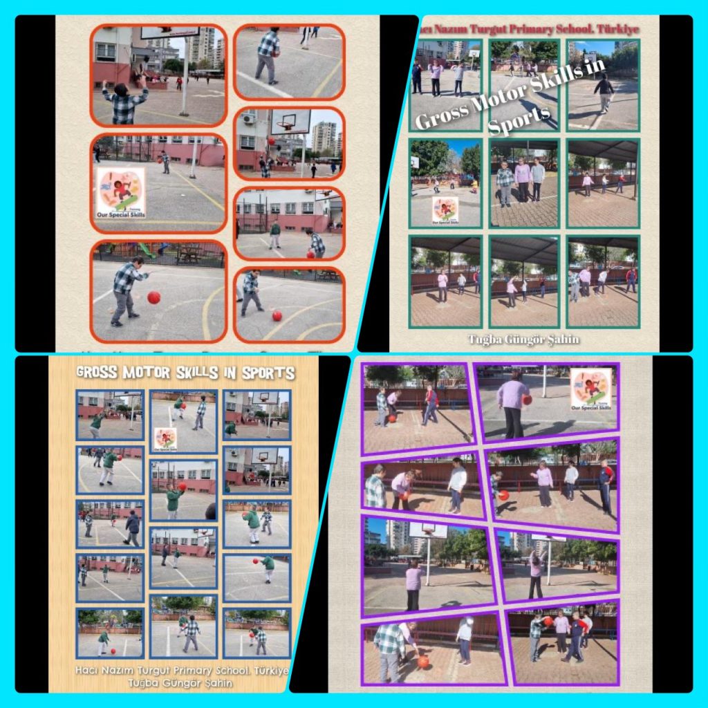 eTwinning project “Our Special skills”. Activity: Groos Motor Skills in sports by Iraida - Illustrated by Iraida Čerenkova - Ourboox.com