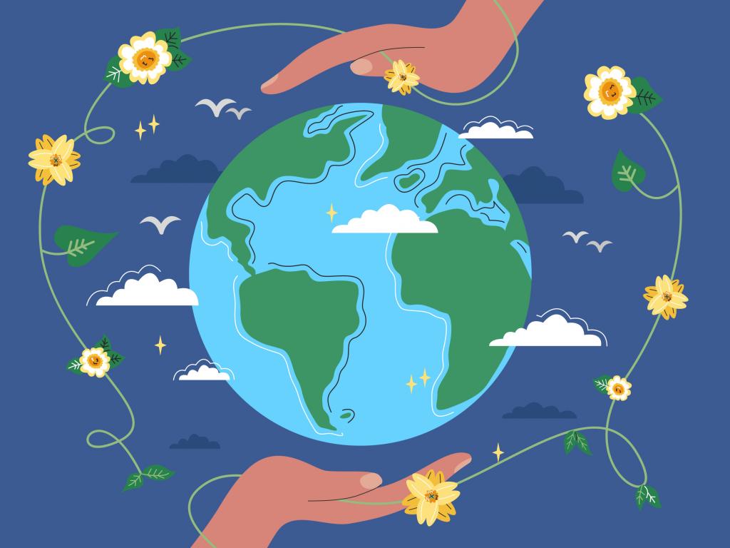 Всесвітній день Землі by Nastya - Illustrated by Настюша - Ourboox.com