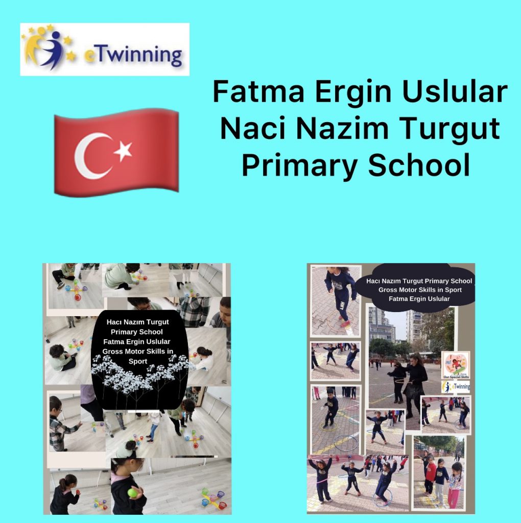 eTwinning project “Our Special skills”. Activity: Groos Motor Skills in sports by Iraida - Illustrated by Iraida Čerenkova - Ourboox.com