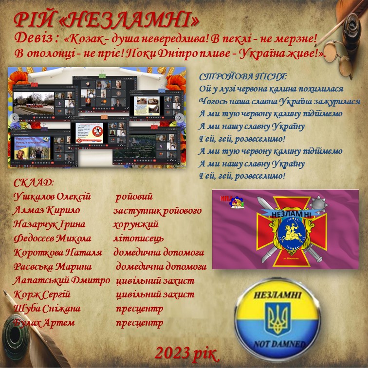 Літопис куреня КЗО “Нікопольський професійний ліцей”ДОР” by NPL - Ourboox.com