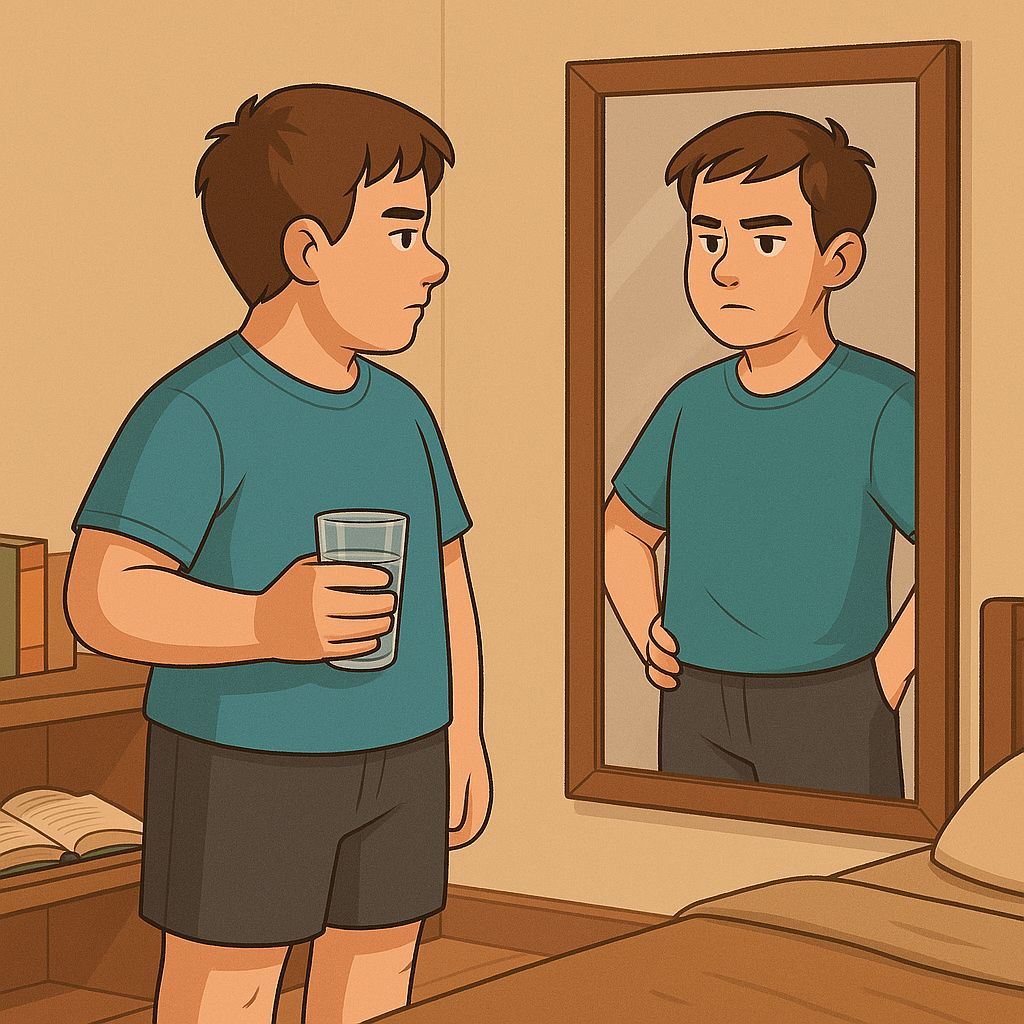 המסע של יונתן לבריאות by תאיר ברוס ורוי אבוטבול - Illustrated by זהו סיפור על שינוי עמוק, על בחירה מודעת ועל כוחה של נחישות. יונתן, נער מתבגר, הביט יום אחד בבבואתו וידע כי הדרך שבה הוא צועד אינה תואמת עוד את האדם שהוא שואף להיות. - Ourboox.com