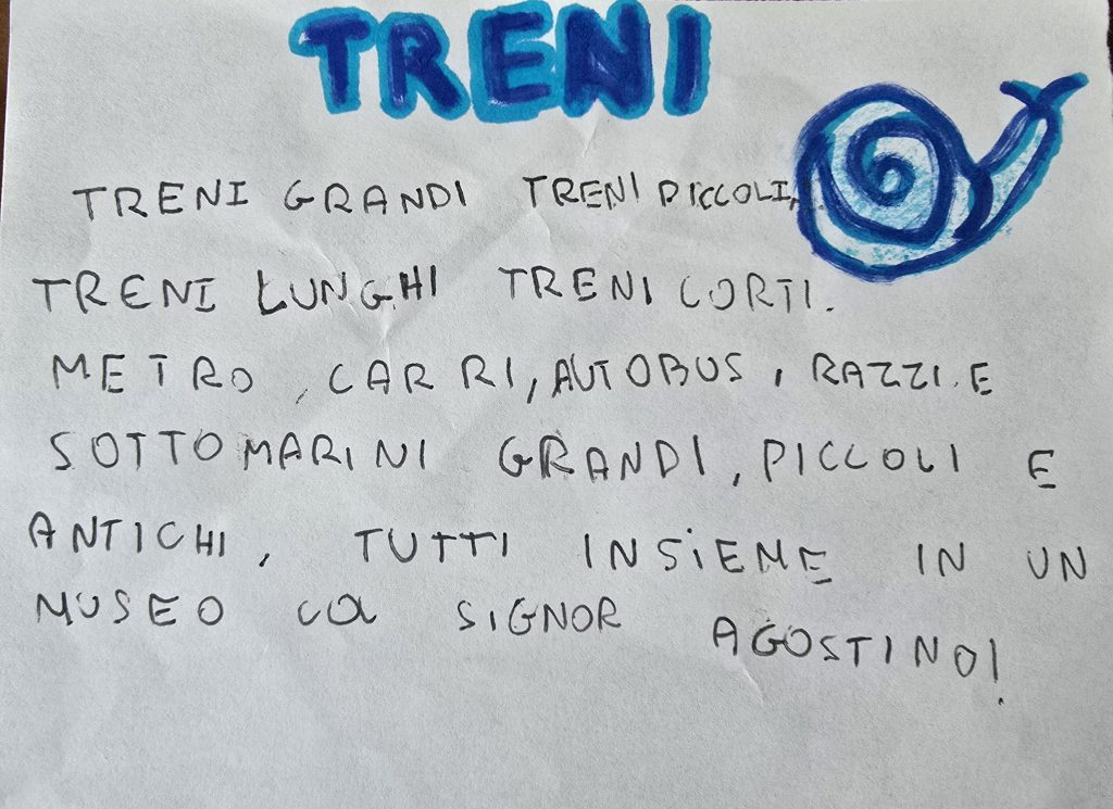 VIAGGIO NELLA STORIA DEI TRENI by CARMELA - Illustrated by 3^A - Ourboox.com