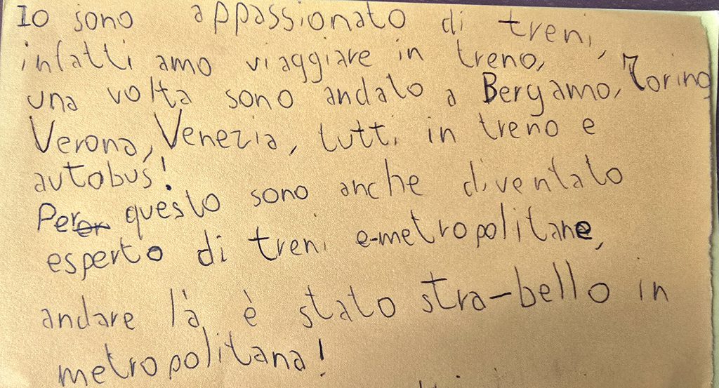 VIAGGIO NELLA STORIA DEI TRENI by CARMELA - Illustrated by 3^A - Ourboox.com