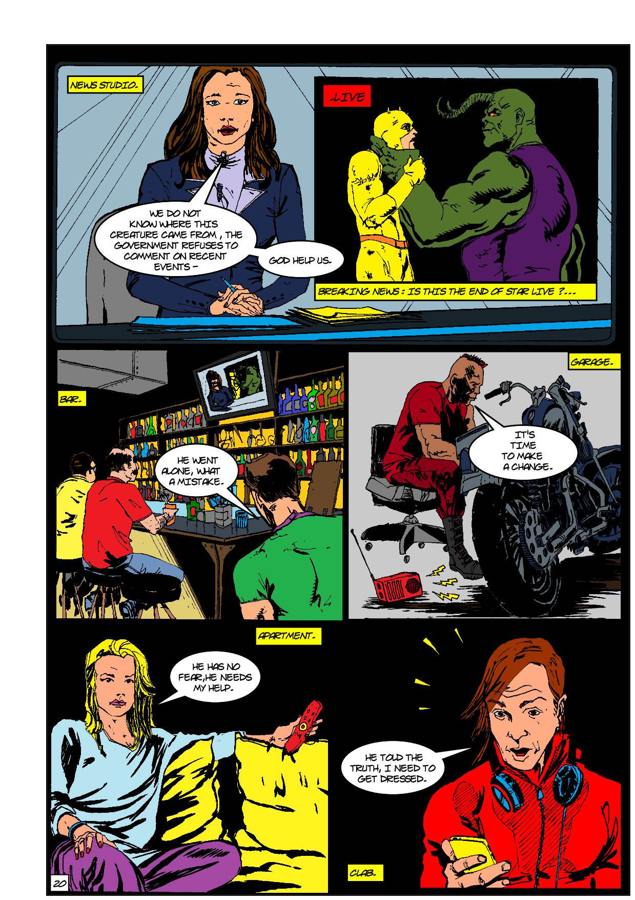 המעגל גליון מספר 1 by eladarviv - Illustrated by ELAD ARVIV - Ourboox.com