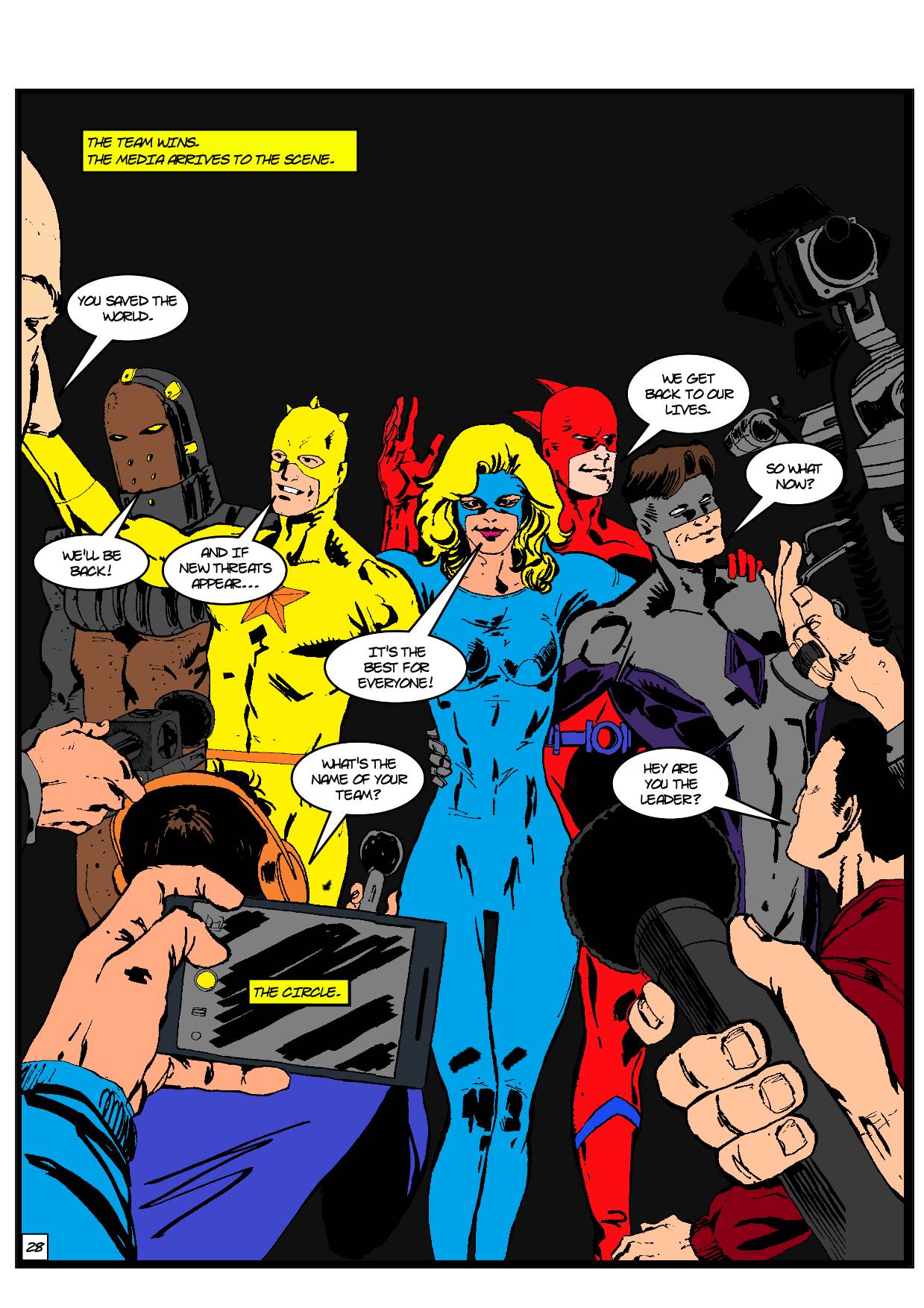 המעגל גליון מספר 1 by eladarviv - Illustrated by ELAD ARVIV - Ourboox.com