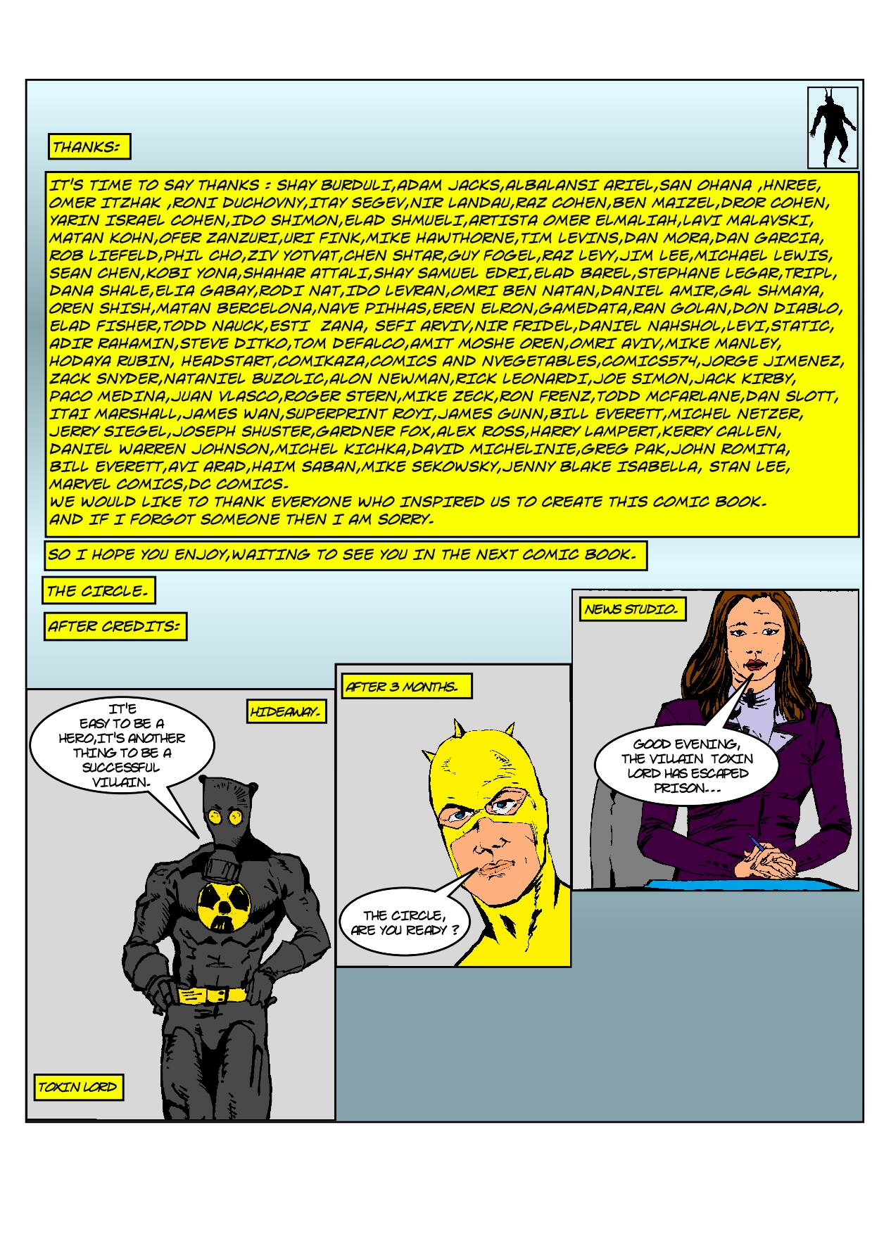 המעגל גליון מספר 1 by eladarviv - Illustrated by ELAD ARVIV - Ourboox.com