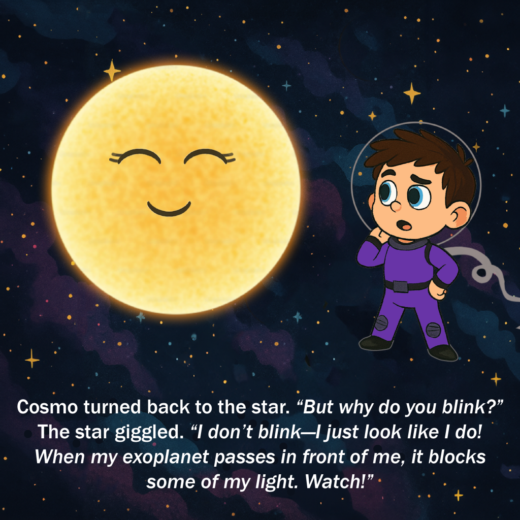 Cosmo and the Blinking Star by Laura Zelenka - Ourboox.com