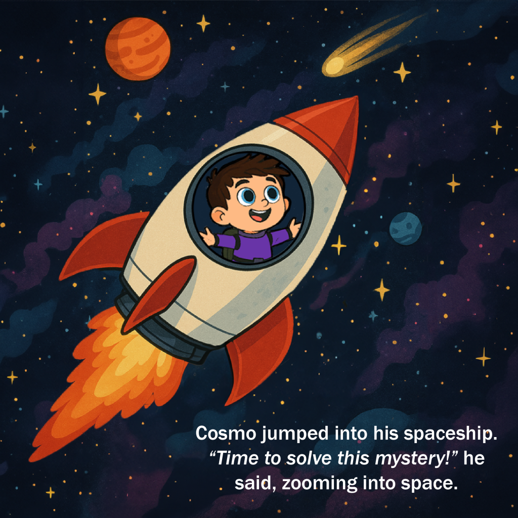 Cosmo and the Blinking Star by Laura Zelenka - Ourboox.com