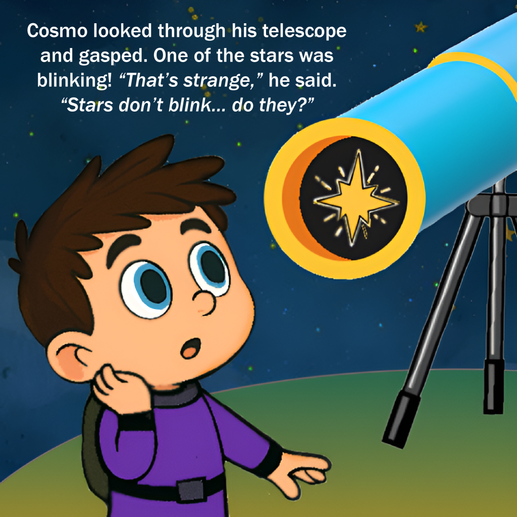 Cosmo and the Blinking Star by Laura Zelenka - Ourboox.com