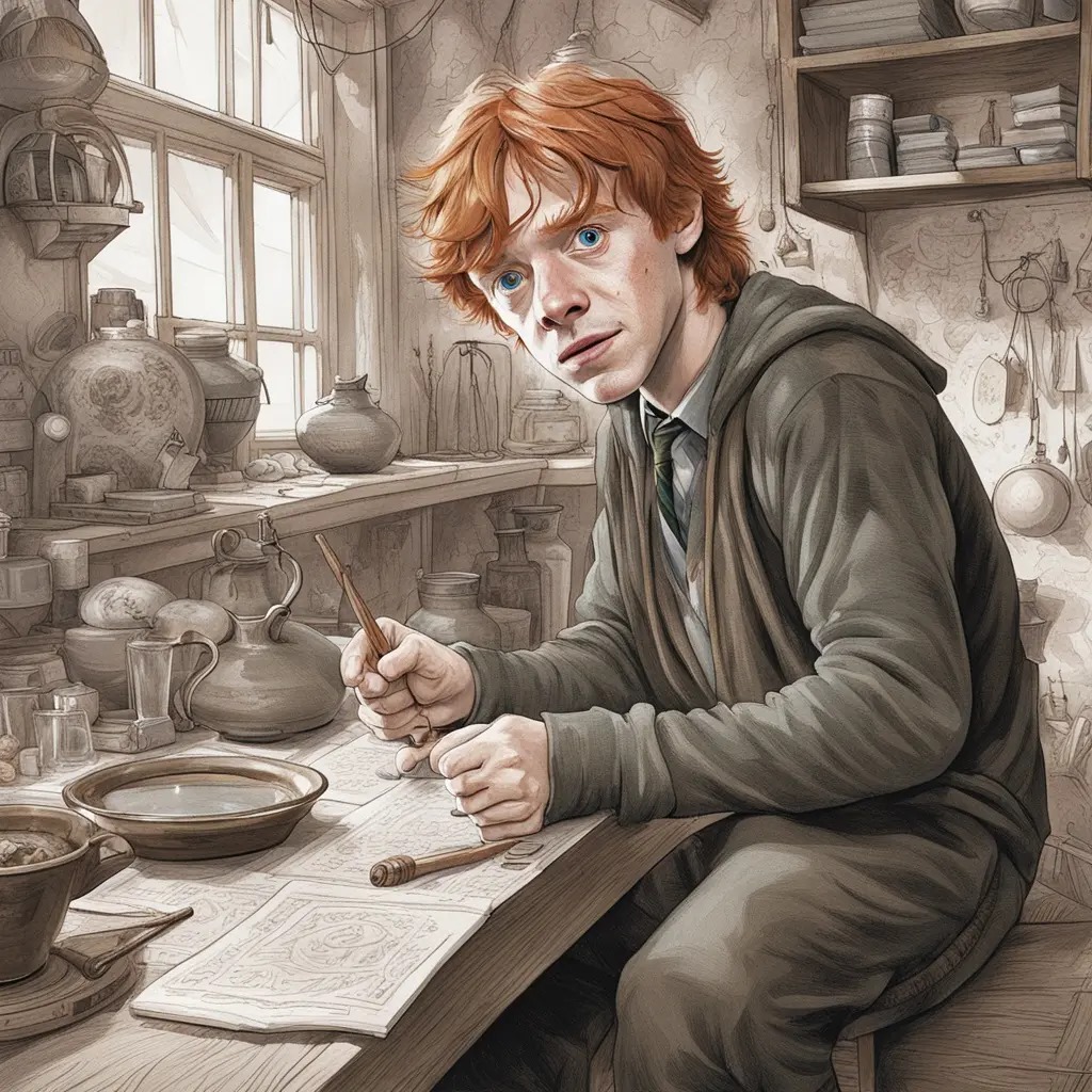 harry potter if ron was the MC. ofer and itay levy by ofer freudinger - Ourboox.com