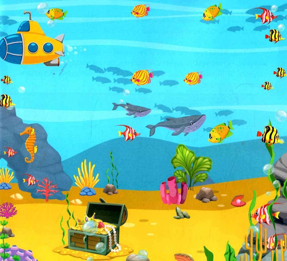 Дивовижний підводний світ by Yanina Grigoreva - Illustrated by Світлана ГАРКУША - Ourboox.com