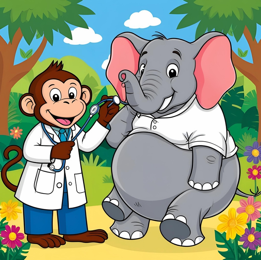 Oburşah Sağlıklı Besleniyor by yaşam hayat Şen - Illustrated by Obeziteyle Mücadele ve Doğru Beslenme Proje Ekibi - Ourboox.com