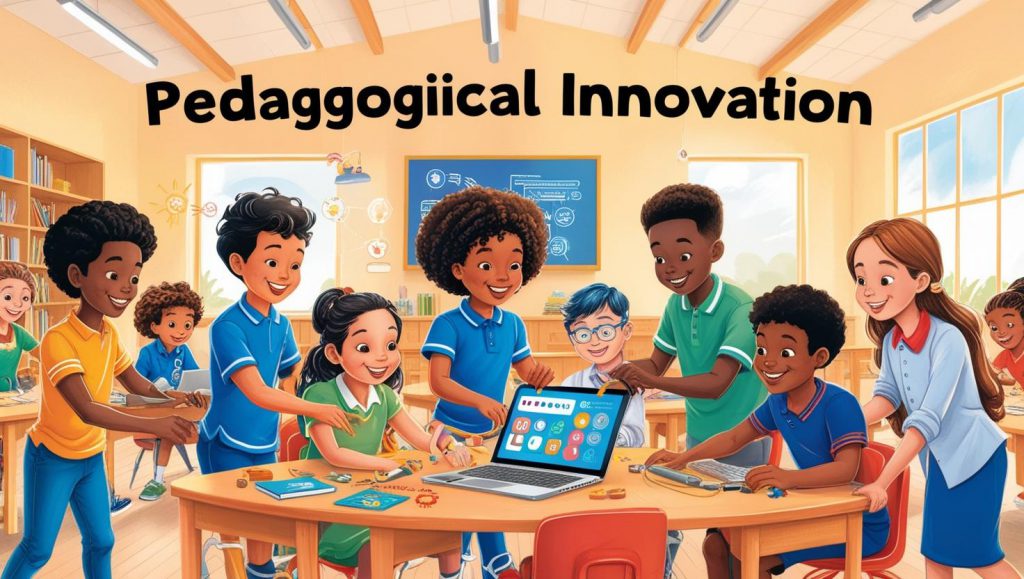 חדשנות פדגוגית by johaina - Illustrated by ניבין בשארה וג'והינה ואכד  - Ourboox.com