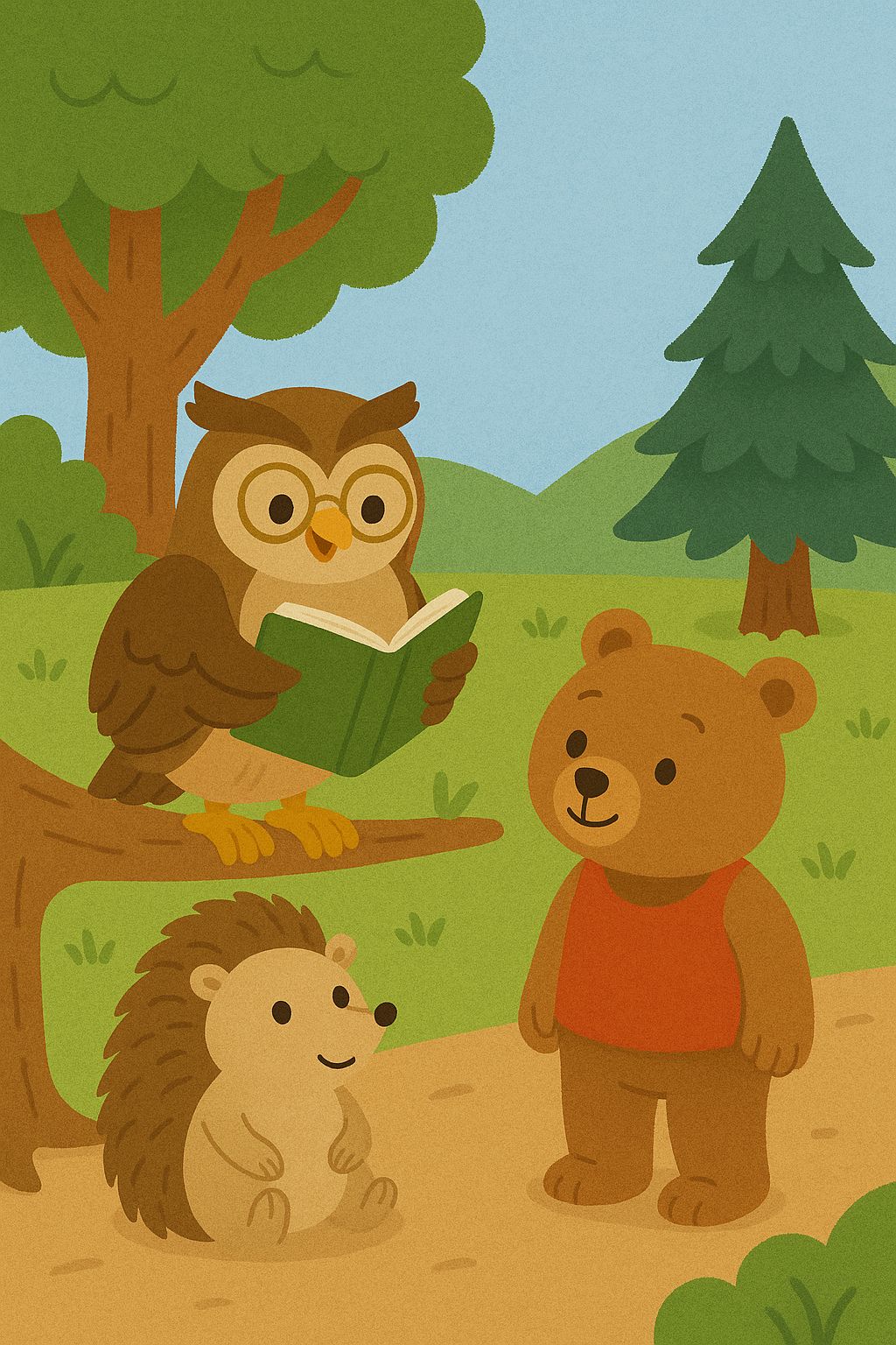 Minik Ayı Ormanda Temizlik Yapıyor by adem çeçan - Illustrated by Arda Akıncan- Zeynep Aldanmaz- Hatice Kübra Taş- Adem Çeçan - Ourboox.com