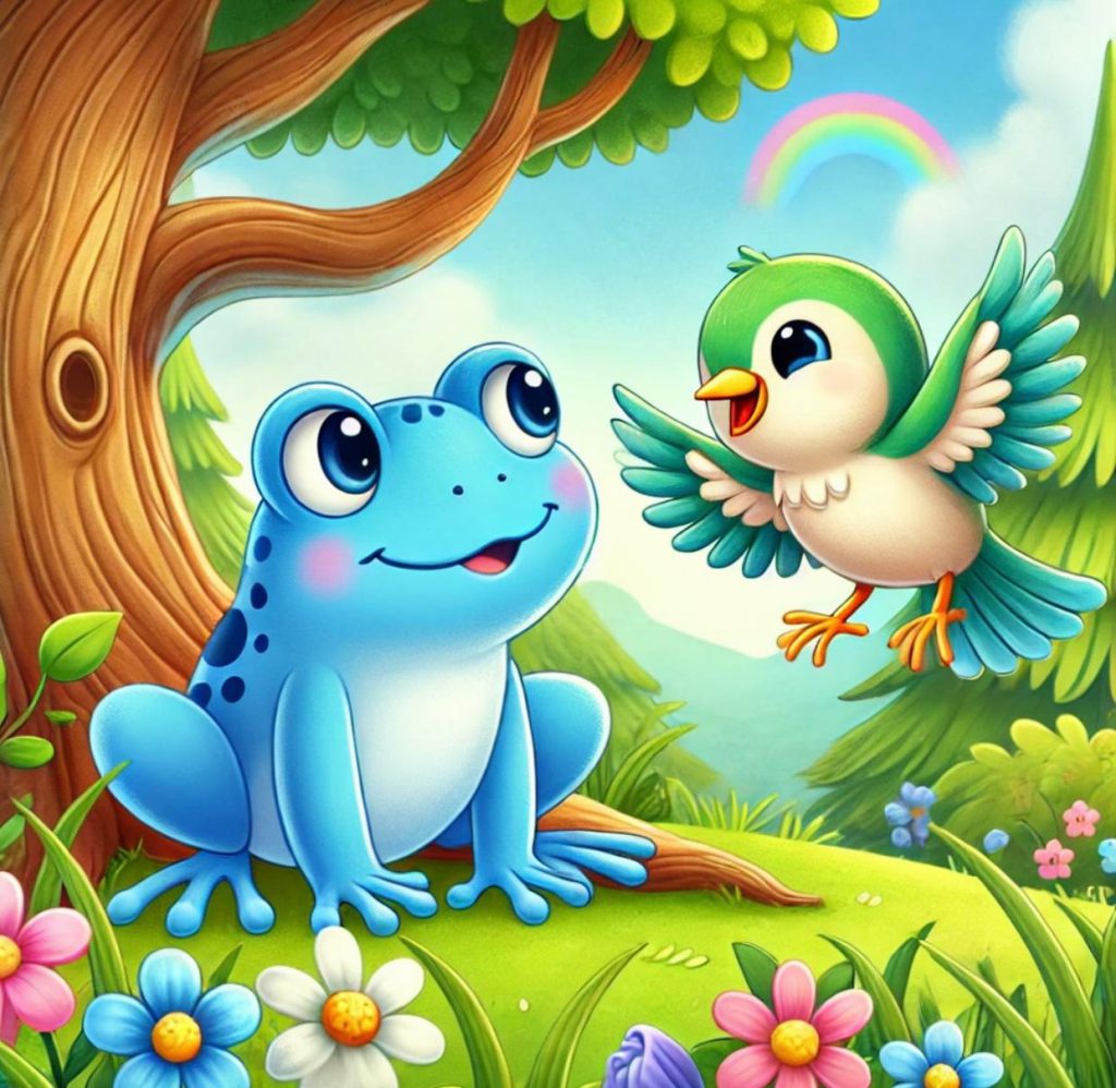 Mavi Kurbağa ile Gökkuşağı Arayışı by Serdar Demir - Ourboox.com