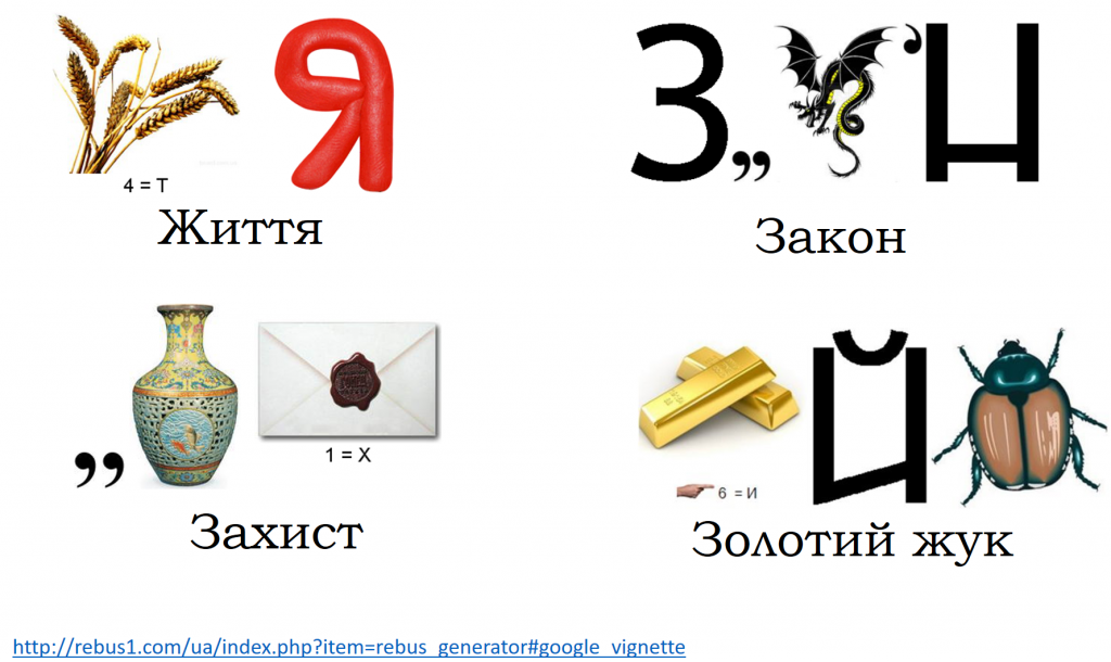 Ребуси на уроках зарубіжної літератури by Анастасія Гусєва - Illustrated by Анастасія Вікторівна Гусєва - Ourboox.com