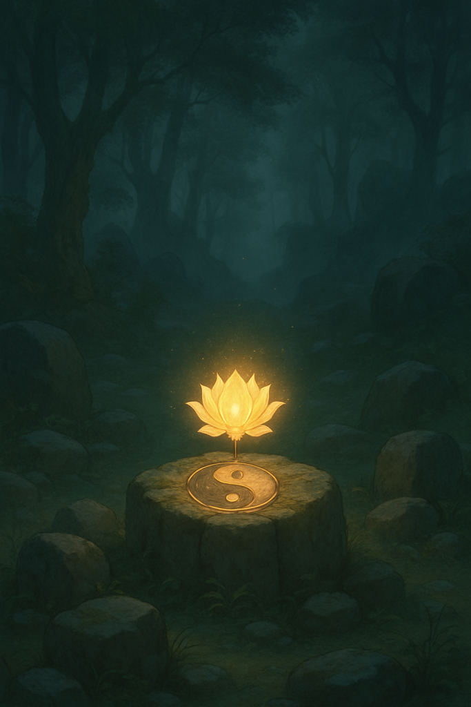 🜁 Fragment d’un traité oublié – La Fleur des Deux Royaumes by wǎn yīn Liǔ Mùróng - Illustrated by 晚音 wǎn yīn - Ourboox.com