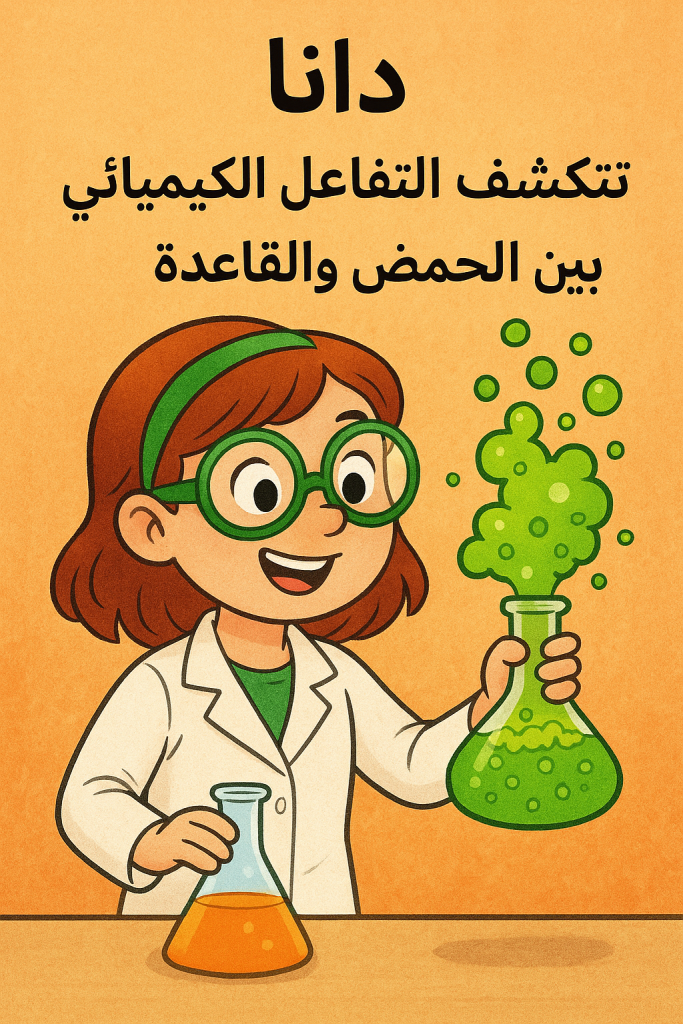 التفاعلات الكيميائية بين الحمض والقاعدة by dana amasha - Ourboox.com