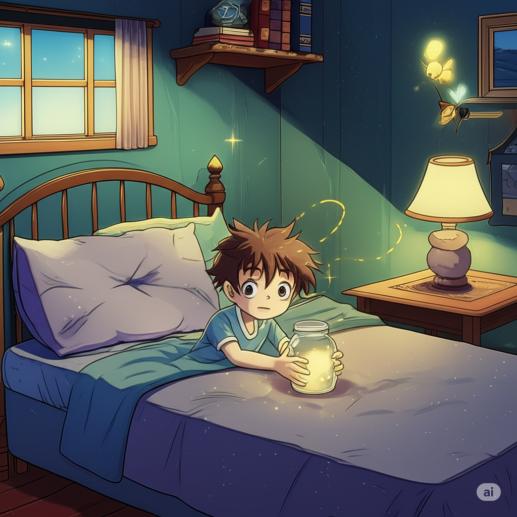 Мальчик и светлячок by Larissa - Ourboox.com