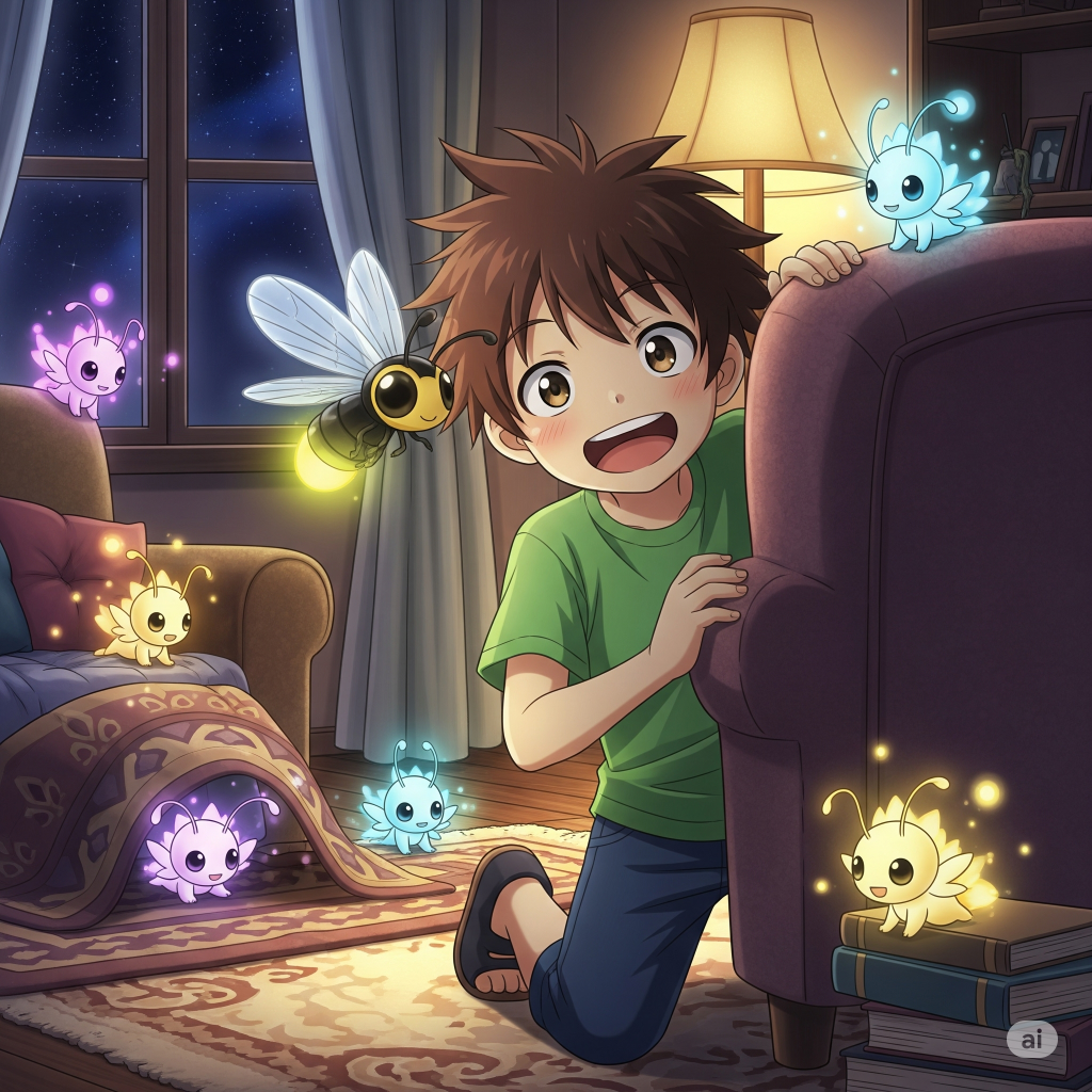 Мальчик и светлячок by Larissa - Ourboox.com