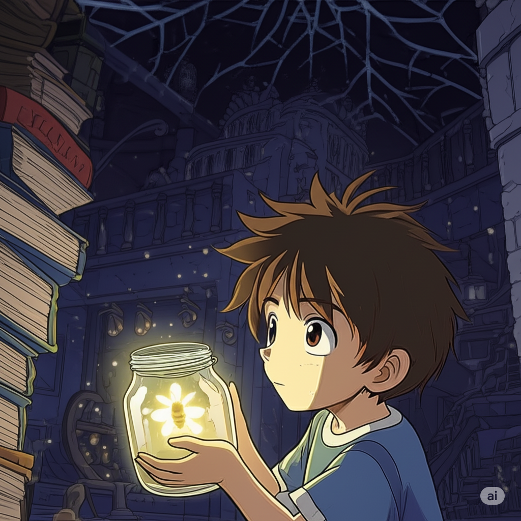 Мальчик и светлячок by Larissa - Ourboox.com