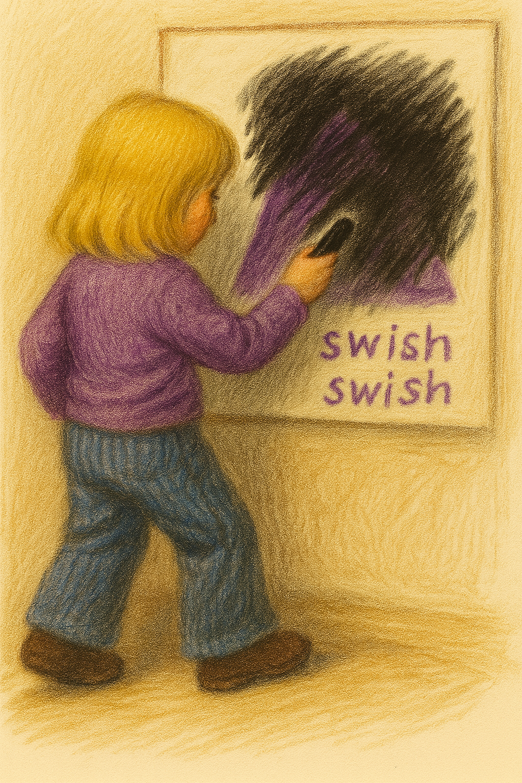 Purple / Alexis Rotella by Ella Ben Baruch - Illustrated by chetGPT - Ourboox.com