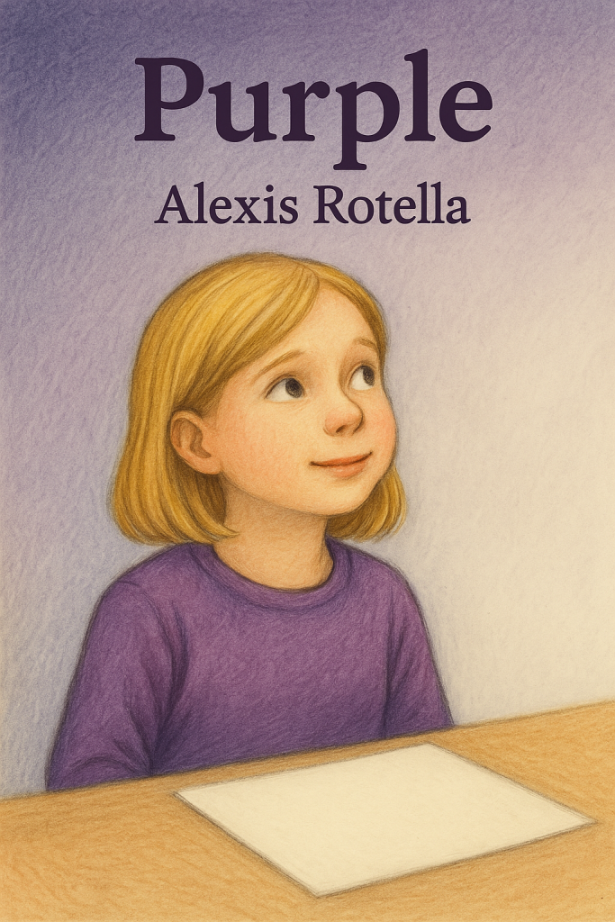 Purple / Alexis Rotella by Ella Ben Baruch - Illustrated by chetGPT - Ourboox.com
