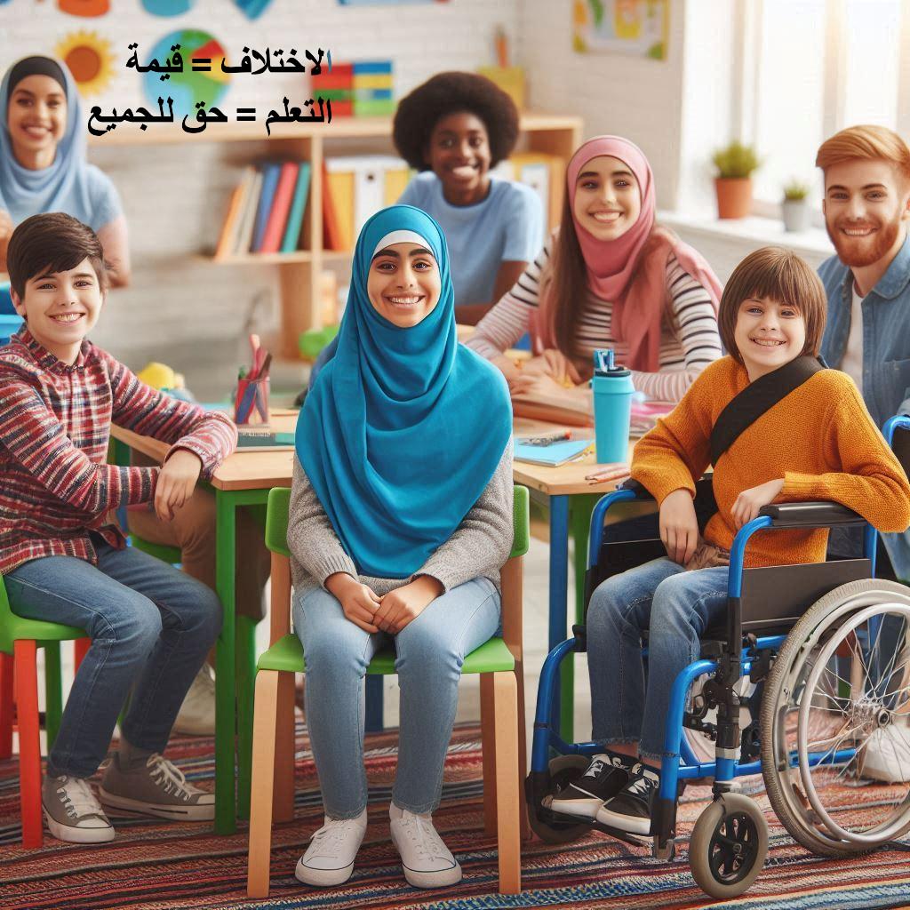 نحو بيئة تعليمية جامعة لتعزيز الانصاف و الشمول في الغرف الصفية