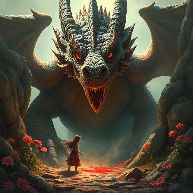 Dragon flower by salma - Ourboox.com