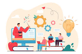 Evolución de los medios y materiales de enseñanza-aprendizaje by Carolina Madrid - Illustrated by Carolina Madrid  - Ourboox.com