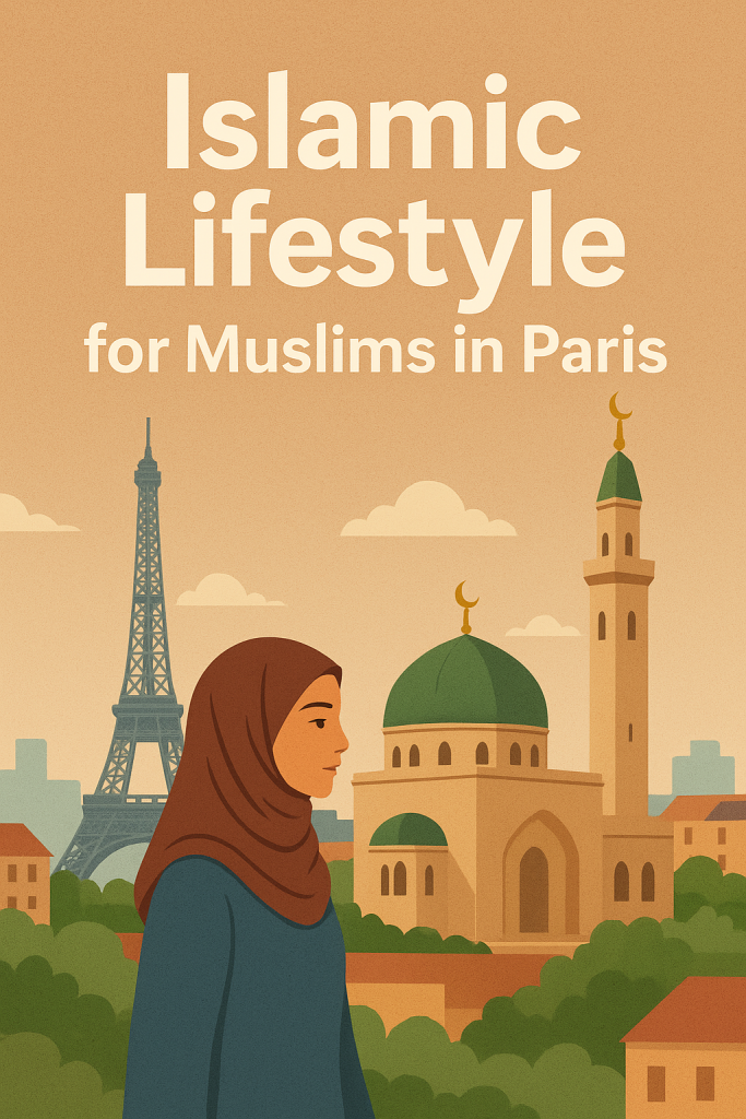 Islamic Lifestyle for Muslims in Paris by Amin Cherif - Illustrated by Abdullah Sakhi Sajid - Ourboox.com