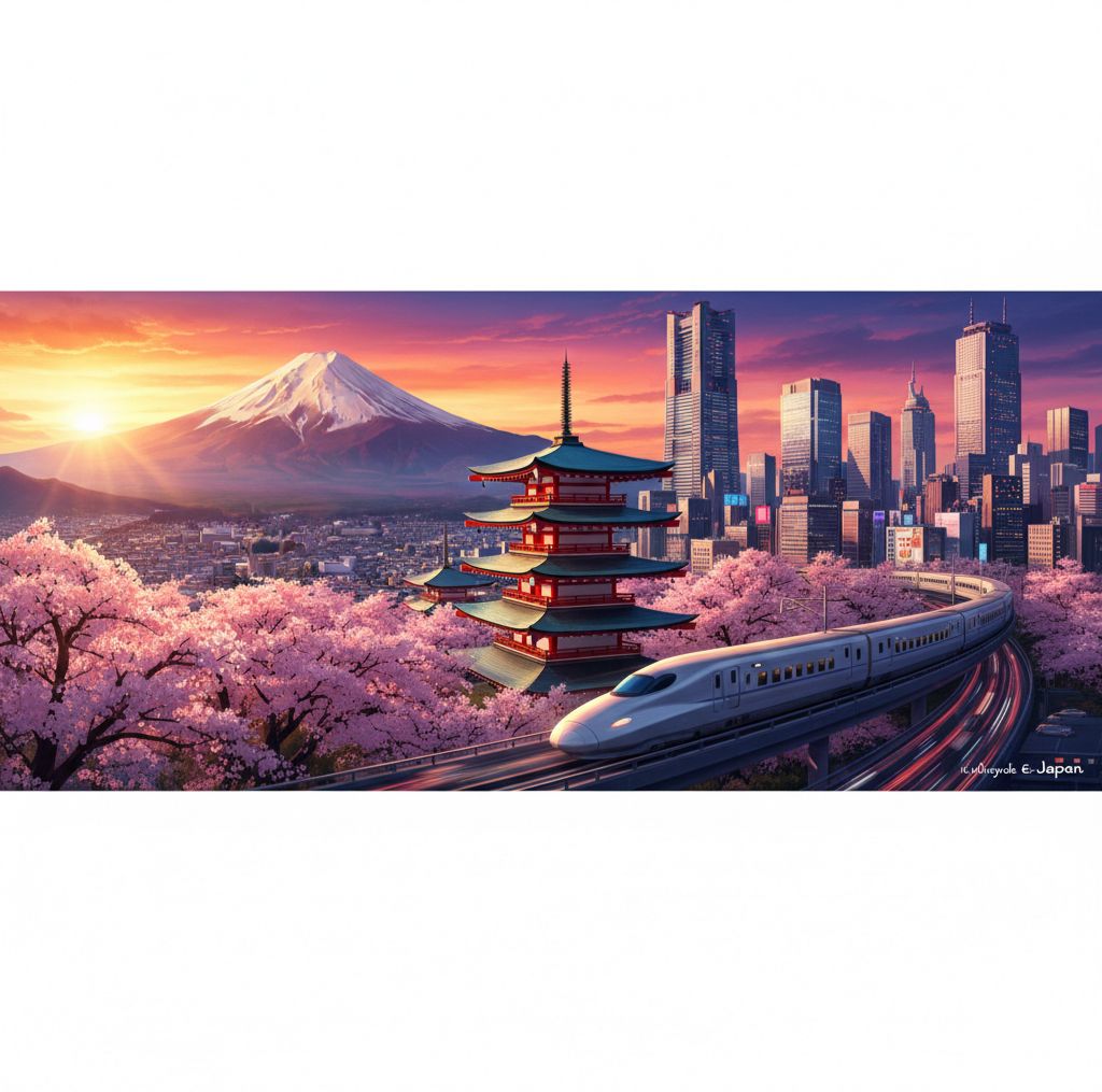 About Japan by majida - Illustrated by Majida - Ourboox.com