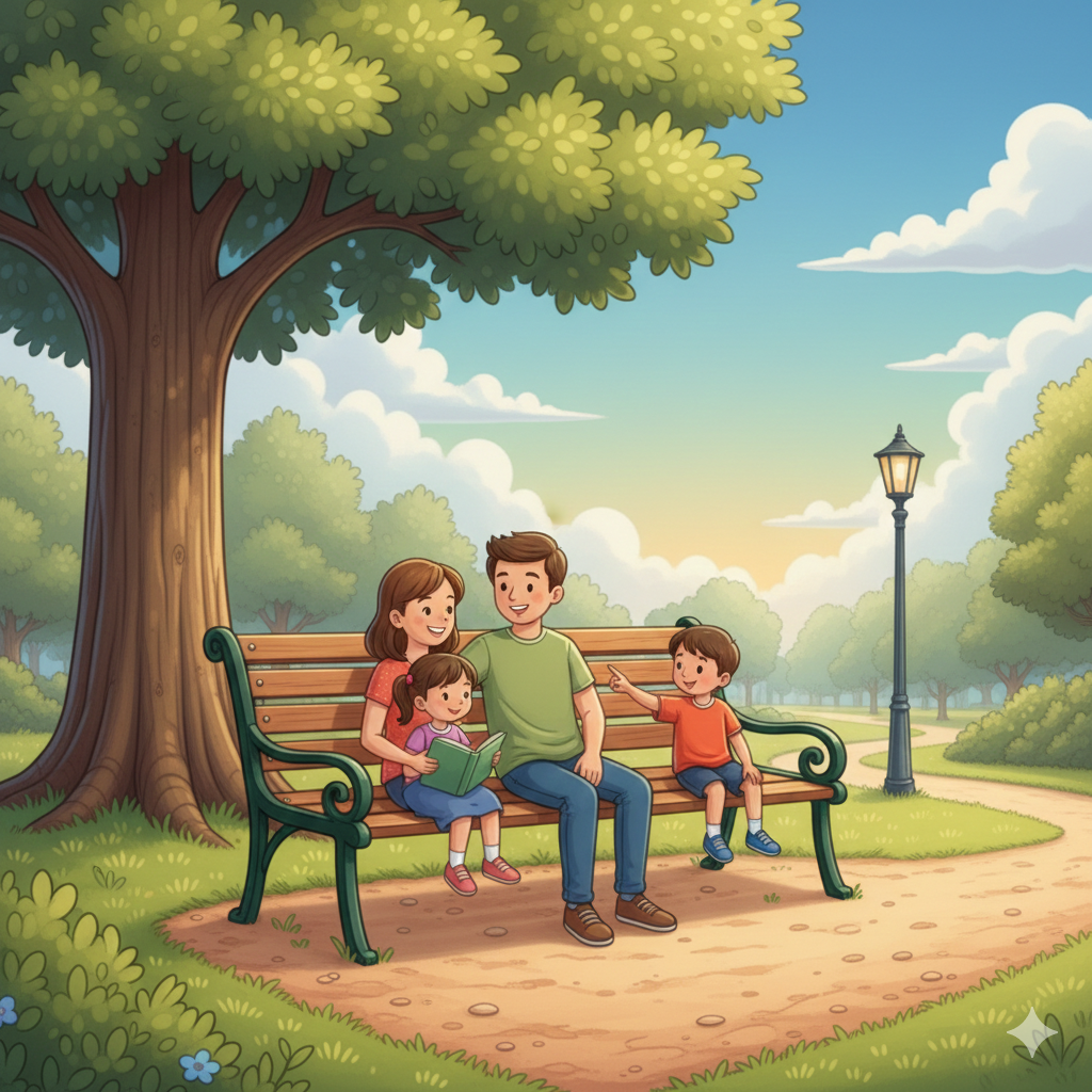 At the Park by Sirin Haj - Ourboox.com