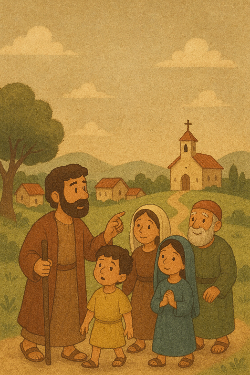 El Peso de Las Manos De Jesus by joaquin - Illustrated by GPT - Ourboox.com